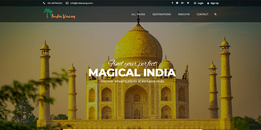 India Vacay - Digital Marketing Agency